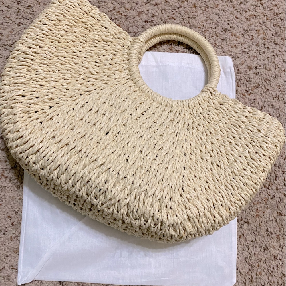 Forever 21 straw bag